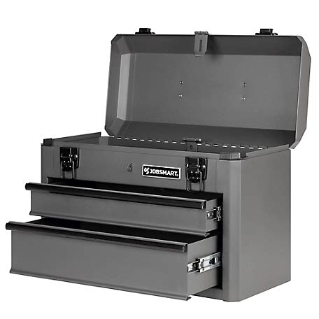 jobsmart 2 drawers steel 18 in. tool box|JobSmart 18 in Tool Box .